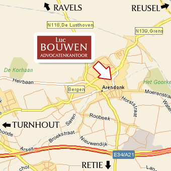 Routebeschrijving Luc Bouwen